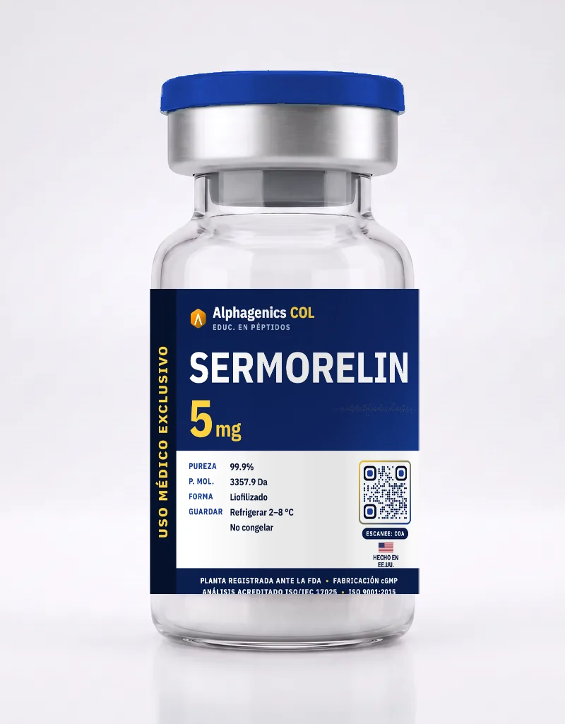 Sermorelina — vial Alphagenics